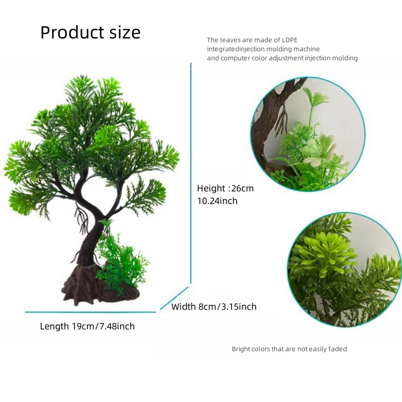 Fish Tank DIY Artificial Aquar - Aquarium Plant Guide 评论和价格