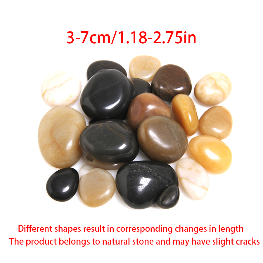 300-700g Smooth River Pebbles, - Aquarium Plant 评论和价格
