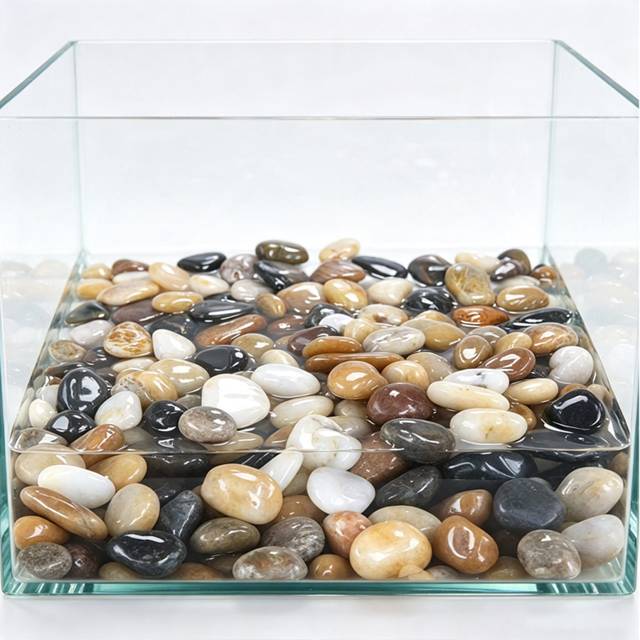 300-700g Smooth River Pebbles, - Aquarium Plant 评论和价格