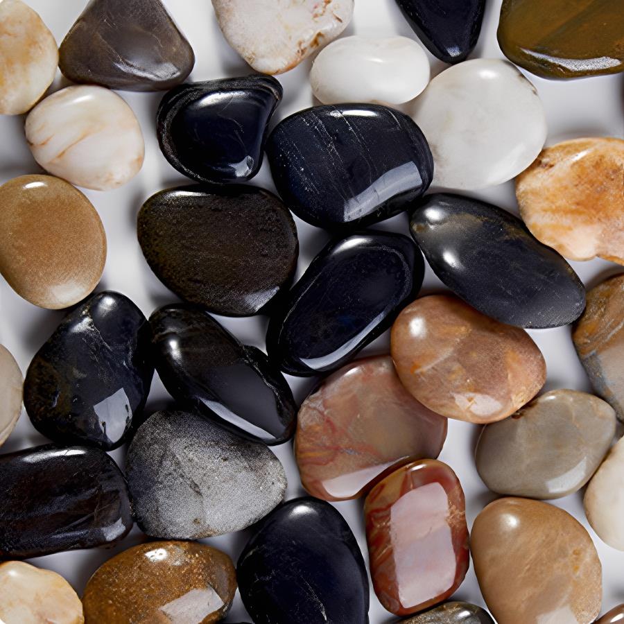 300-700g Smooth River Pebbles, - Aquarium Plant 评论和价格