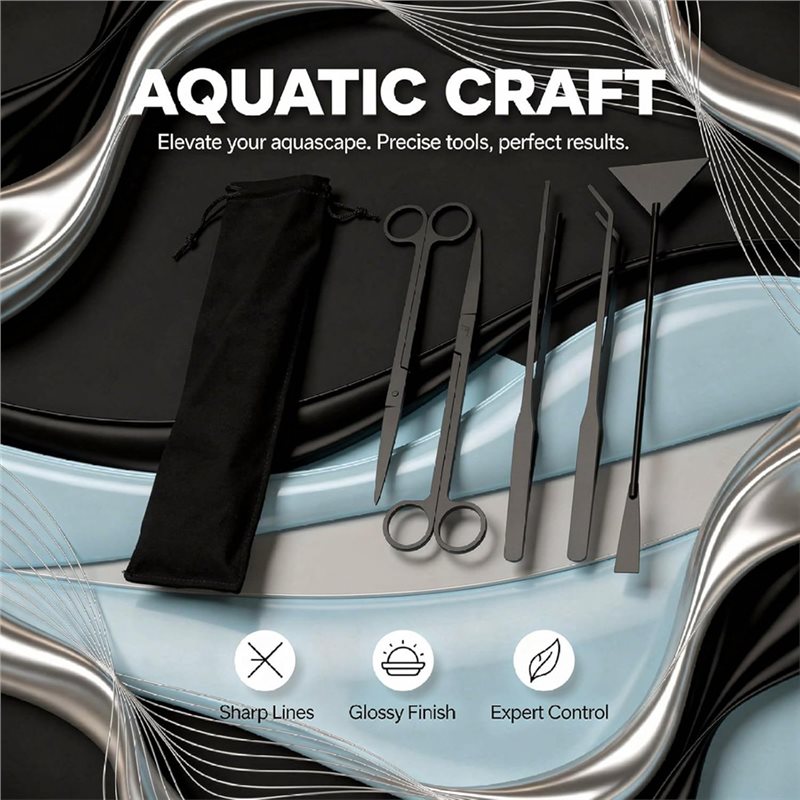 ABLK 5 Pcs Aquarium Tools Kit  - Planted Aquarium With Sand 评论和价格