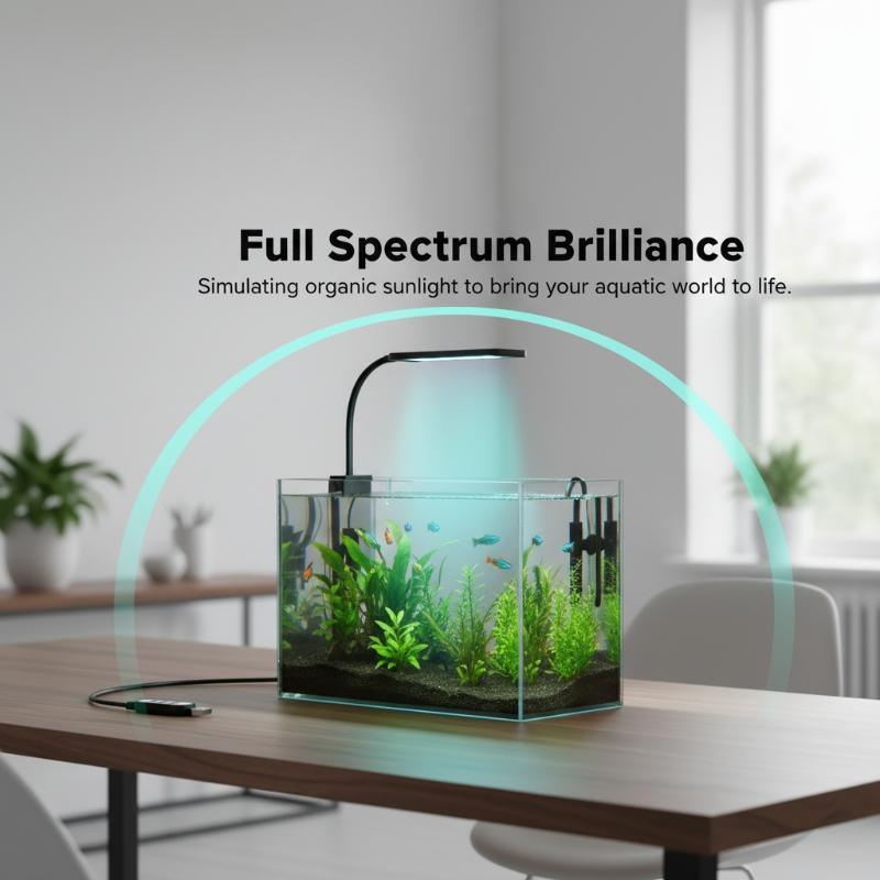 USB Aquarium Clip Light Flexib - Aquarium Plant Light Spectrum 评论和价格