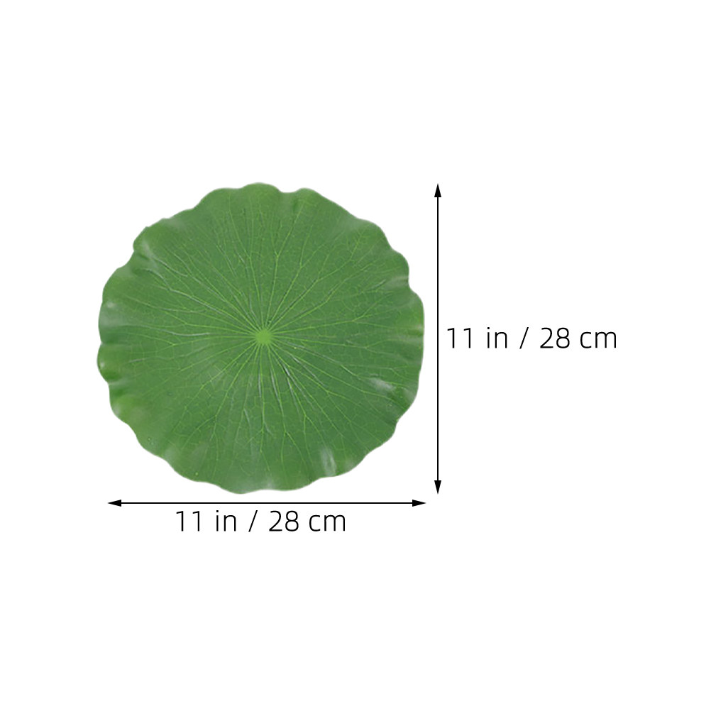 15Pcs Artificial Lily Pads Rea - Aquarium Plant 评论和价格