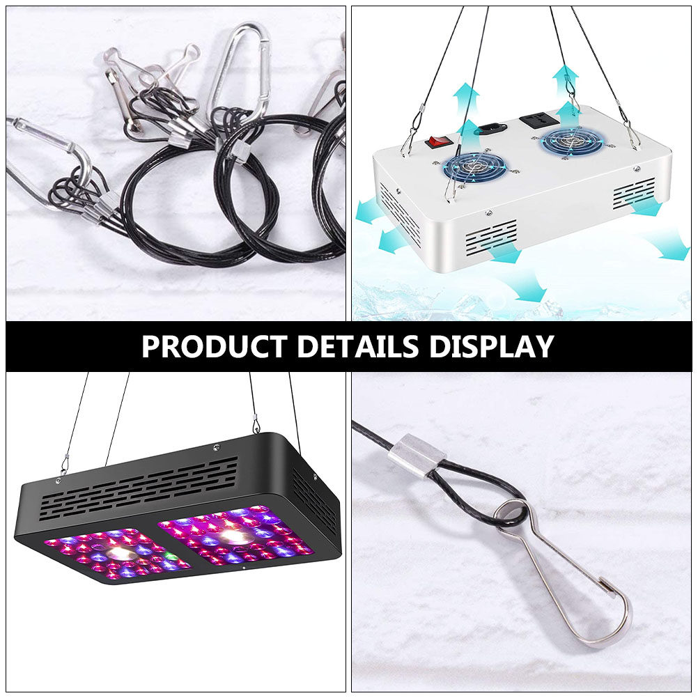 4Pcs Premium Stainless Steel R - Planted Aquarium Hanging Light 评论和价格