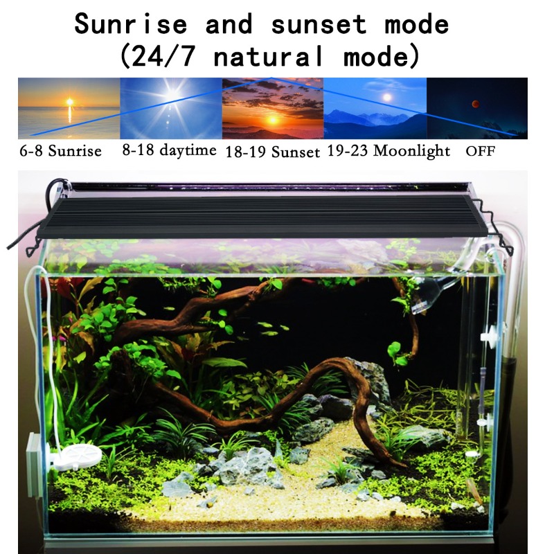 LED Fish Tank Light Full Spect - Aquarium Plant Light Spectrum 评论和价格
