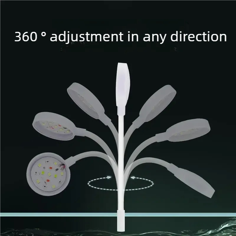 3W LED Clip-On Aquarium Light  - Aquarium Plant Light Spectrum 评论和价格