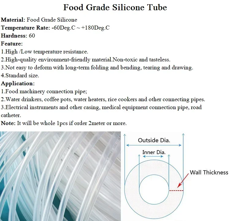 1/3/5M Flexible Silicone Tube  - Aquarium Plant Gel 评论和价格