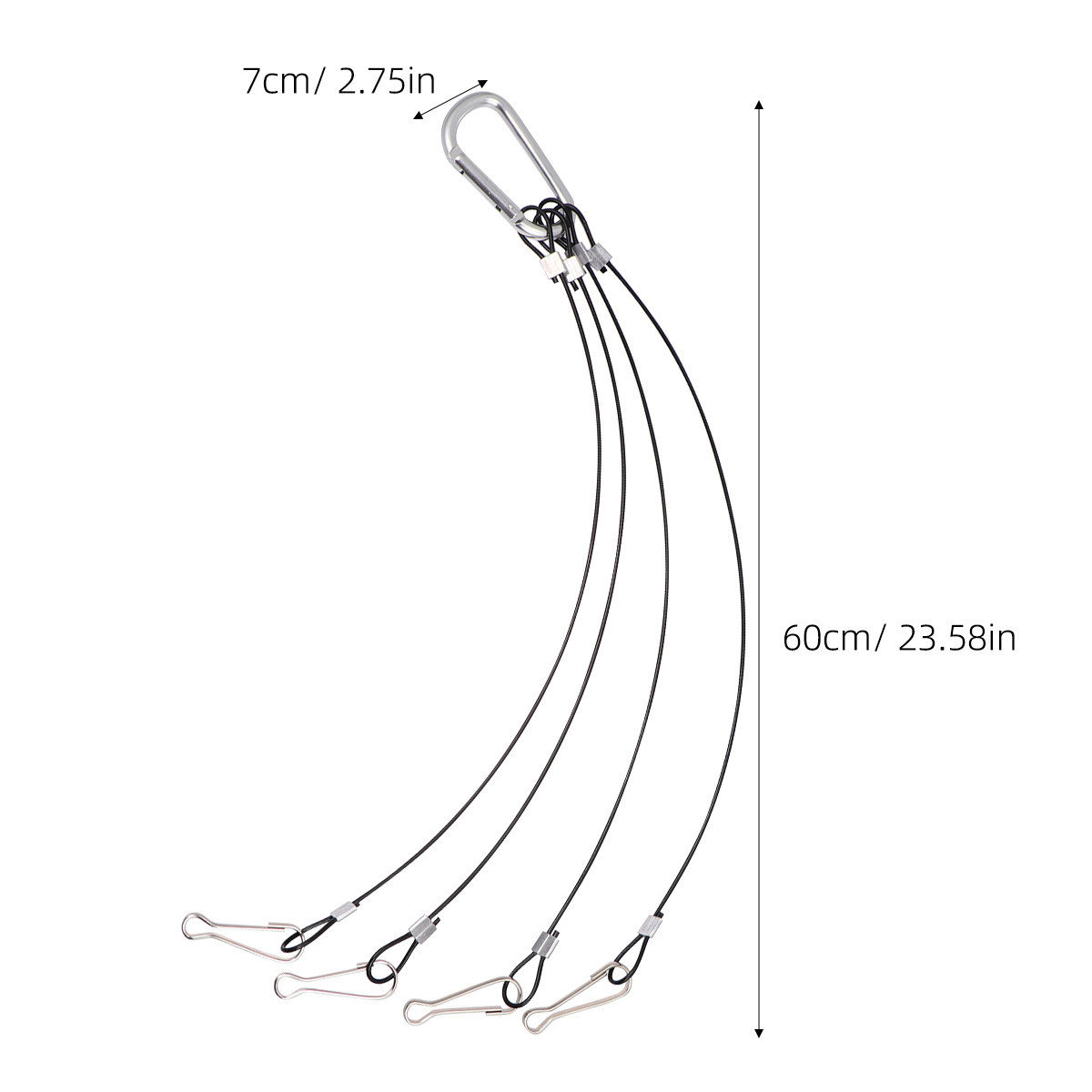 4Pcs Grow Light Rope Hangers H - Planted Aquarium Hanging Light 评论和价格