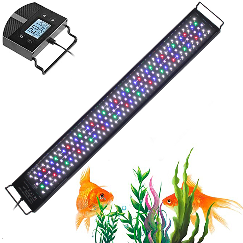 Programmable 8 Colors Auto On  - Aquarium Plant Light Spectrum 评论和价格